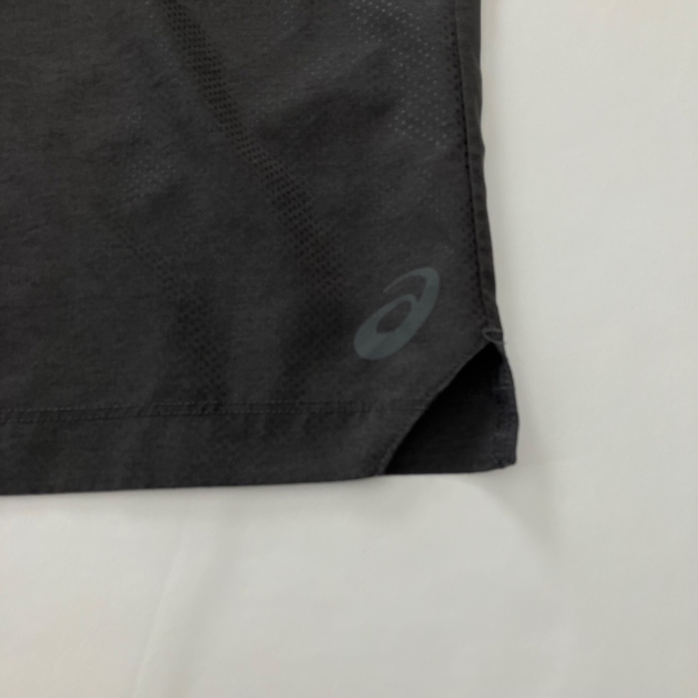 ASICS Men's XL Gray with Black Workout Shorts MEN'S 9IN ASICS MIXER SHORT - Picture 3 of 14